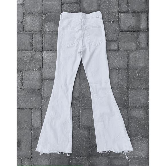 Risen high rise distressed ripped flare jeans size 26x32 - Picture 5 of 5